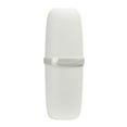 thumbnail image 1 of AMLESO Portable Travel Toothbrush Cup Reusable Toothbrush Protect Holder Accessory with White, 1 of 2