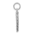 thumbnail image 2 of White Sterling Silver Charm Pendant Themed 22 mm 16, 2 of 4
