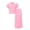 Pink, variant on PureChapter Girls' Clothing Sets Short Sleeve Polo Crop Tops Slit Maxi Skirt Cotton 2 Piece Casual Girls Summer Outfits