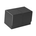 thumbnail image 3 of lionlar Boîte pour Jeu de Cartes Boîte de Rangement pour Jeux de Cartes Carte de Rassemblement Jouet Jeu Noir et Gris, 3 of 9