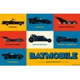 thumbnail image 4 of DC Comics Batman: 85th Anniversary - Minimalist The Batmobiles Wall Poster with Pushpins, 22.375" x 34", 4 of 4