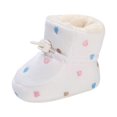 thumbnail image 3 of Krdevn Baby Shoes Warm Short Boots Shoes Printing Non Breathable Boots,Toddler Girl Shoes,Boys Shoes,Size:6-12 Months, 3 of 7