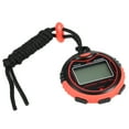 thumbnail image 2 of Walmeck Professional Digital Stopwatch Timer Waterproof Digital Handheld LCD Timer Chronograph Sports Counter with Strap for Swimming Running Football Training, 2 of 7