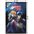 thumbnail image 3 of JoJo's Bizarre Adventure - Season 1 Key Art Wall Poster, 22.375" x 34", Framed, 3 of 3