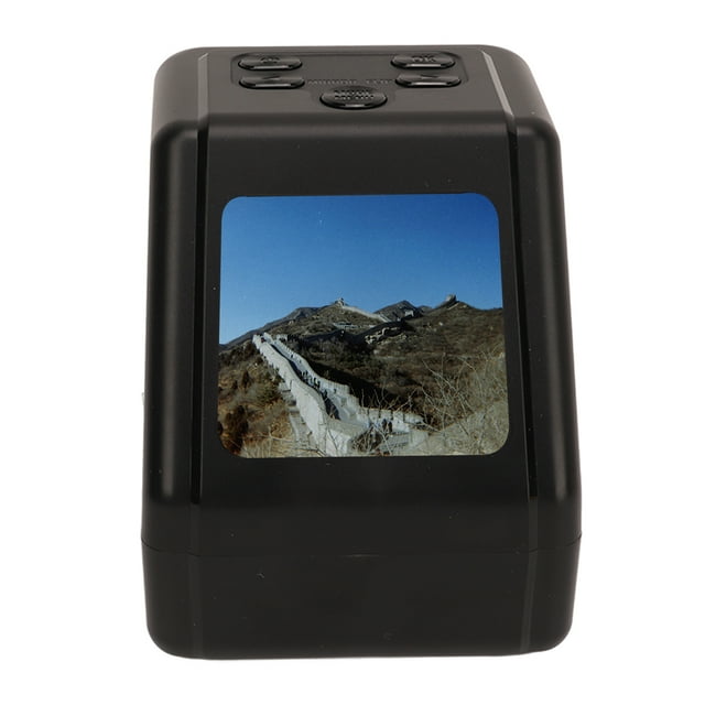 Scanner de diapositive de film, SCALATION DE 2 POUCS ÉCRANS SCALATE NÉGATIFS 64 Go Carte mémoire pour 135 126 110 Films