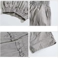 thumbnail image 6 of SJLDQY Boys Cargo Pants Elastic Waist Straight leg Baggy Pants Casual Streetwear Loose Trousers with Pockets, 6 of 6