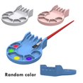 thumbnail image 1 of Foldable Silicone Brush Washer Dryer Stand Portable All-in-One Painting Station for Watercolor Acrylic Oil Non-Slip Base Space Saving, 1 of 7