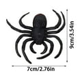 CEHVOM Halloween decorations&Spider,Spoof Simulation Black Spider