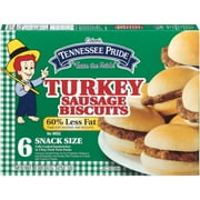 Odom's Tennessee Pride Turkey Sausage Biscuit, 8.88 Oz., 6 Count