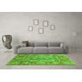 thumbnail image 3 of Ahgly Company Indoor Rectangle Oriental Green Traditional Area Rugs, 3' x 5', 3 of 4