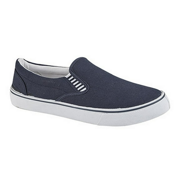 Dek Boys Gusset Casual Canvas Yachting Shoes