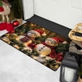 thumbnail image 6 of OVFUIZ Christmas Door Mat 24x16in Grip-Enhanced Absorbent Rug Christmas Welcome Mat for Front Door Entryway Kitchen Home Decorations, 6 of 6