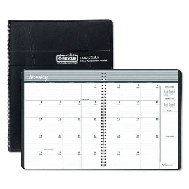 House Of Doolittle 2024-2025 Academic Weekly Planner - 8.5"x11", Leatherette Cover, August-July
