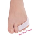 thumbnail image 4 of TINYSOME Bunion Shield Gel Pinky Toe Separator Straightener Gel 3 Hole Bunionette Pads, 4 of 12