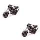 thumbnail image 1 of Advancent Auténticos vehículos de True Metal - Modelo de motocicleta altamente detallado y articulado Arte del hierro Gran idea de regalo color de color negro 14 cm * 6 cm * 7 cm 2Conjunto, 1 of 6