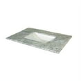 thumbnail image 2 of Bellaterra-Home 36 in. White carrara marble counter top with rectangular sink, 2 of 2