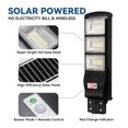 thumbnail image 5 of LANGY 90W Solar Street Lights 20000 Lumens Outdoor, 180 LED Chips LED Solar Power Street Light with PIR Motion Sensor Dusk to Dawn Outdoor Solar Lighting for Street, Garden, Yard, 5 of 9
