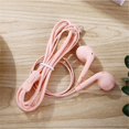 thumbnail image 1 of Auriculares estéreo con cable y micrófono en color para estudiantes, deportivos, 1 of 6