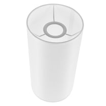 BESTYASH white cylinder lampshade Lamp Shade White Linen Traditional 1Pcs