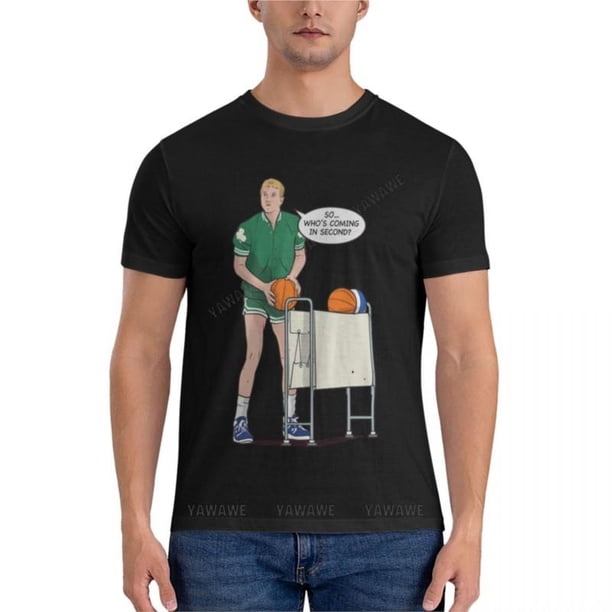 Camiseta clásica con frase famosa DE La.ry Legend Baller para hombre, camisetas de fanáticos, Camiseta de cuello redondo