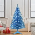 thumbnail image 3 of Maylaviu 4ft Blue Halloween & Christmas Tree w/122 Branch Tips, Includes Separate String Lights (Not Pre-Lit), 3 of 7