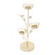thumbnail image 3 of Candelabro de hierro con forma de rama de árbol y pájaro pequeño, estilo nórdico, para decoración del hogar, bodas y fiestas (estilo E dorado)., 3 of 6