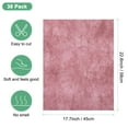 thumbnail image 3 of Papel de Envoltura de Flores de Algodón Coreano de 38 Hojas, 22.8x17.7 Pulgadas/ 58x45cm, Papel de Envoltura Floral Impermeable para Ramo/Embalaje de Regalos [Rosa Oscuro], 3 of 6