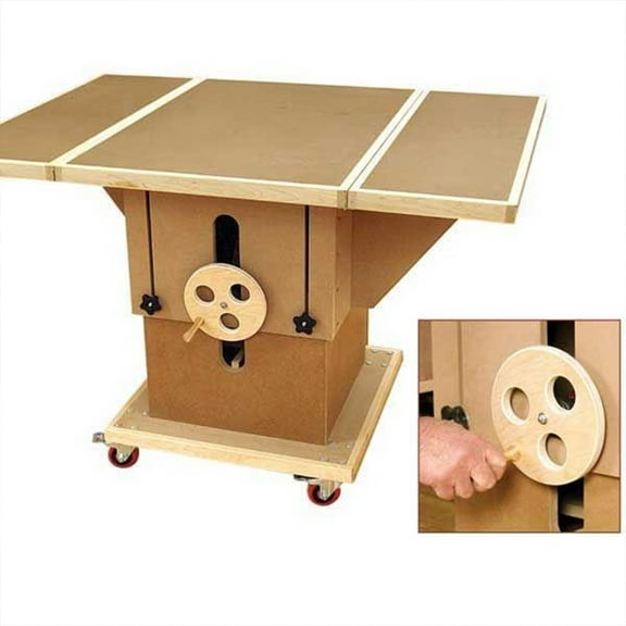 Woodcraft Project Paper Plan To Build Adjustable 3-In-1 Assembly Table - Material Not Included