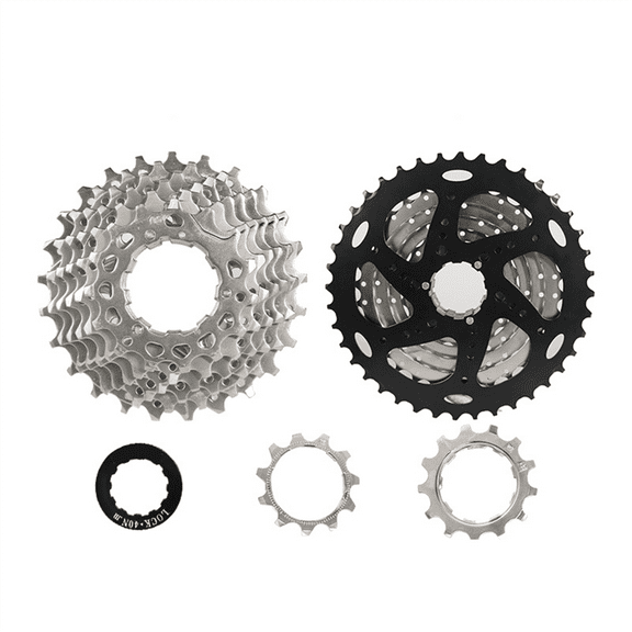 8-Speed Bicycle Cassette, & Road Bike Freewheel,Mountain Bike Cassette Flywheel,Compatible with ,Sizes: 40T,1 * 8-Speed Bicycle Cassette,As Shown