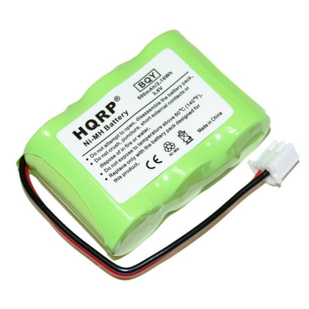 Ambient Weather Radio Battery HQRP Battery for C Crane CC Observer, Solar Observer AM FM Weather Windup Emergency Radio COBS 3-2/3AA + HQRP Coaster ()