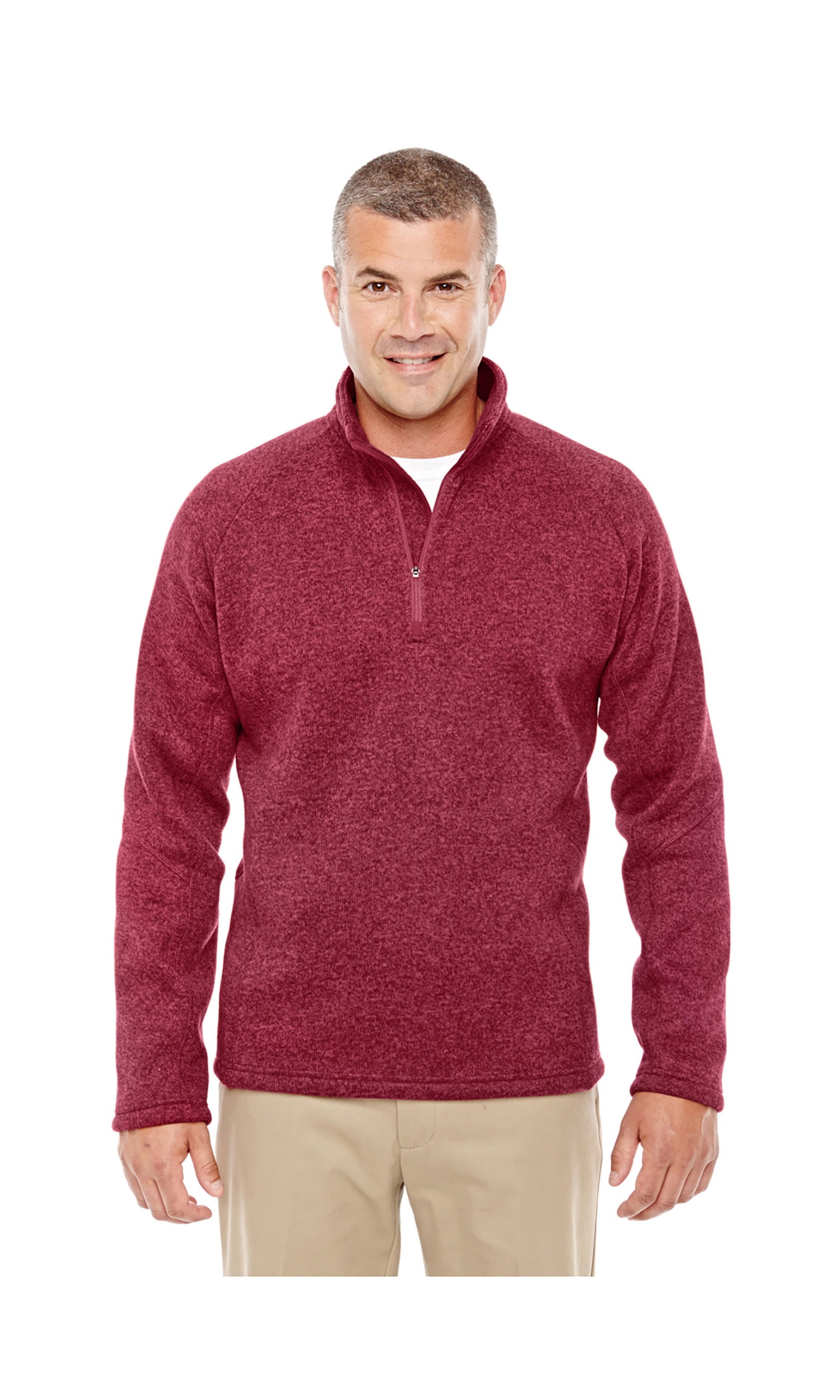 Devon & Jones Mens Bristol Sweater Half Zip Fleece, Style DG792