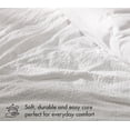 thumbnail image 4 of RUVANTI 100% Cotton Duvet Cover Waffle Weave - Circle - Coconut White Circle - Twin - 2 Pieces, 4 of 8
