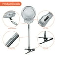 Magnifying Glass Lamp LED Magnifying Lamp with Metal Clamp Adjustable