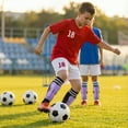thumbnail image 3 of Hengguang 4 Pcs Soccer Shin Guards Set for Kids - Youth Protective Pads with 3 Pairs Socks, Lightweight Breathable Gear for Boys & Girls Ages 6-14, 3 of 7