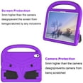 thumbnail image 5 of Allytechgroup for iPad 11th generation 2025 Case, iPad 10th generation 2022 Case for Kids, EVA Slim Case with Handle & Foldable Kickstand & Shoulder Strap Shockproof Protective Back Cover, Purple, 5 of 10