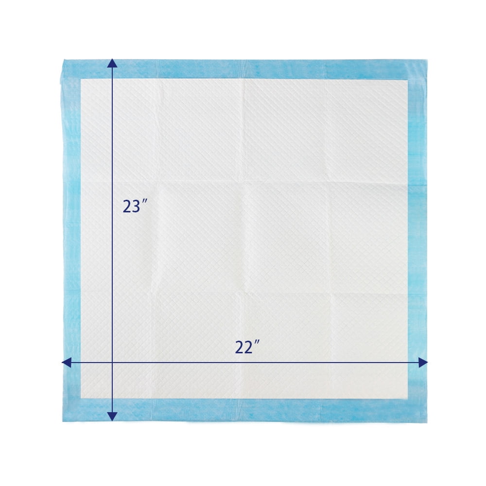 Petfamily Dog Training Pads Super-Absorbent 22 in x 23 in, 100 Count, for Medium to Large Size Dog