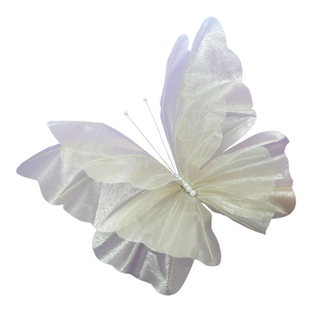 Mariposas artificiales gigantes para decoración de bodas, telón de fondo para exhibición y decoración nupcial. 50 centímetros