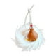 thumbnail image 2 of Llavero de pollo de juguete Strade Fareast Limited colgante creativo para regalo graduación hombres y mujeres, 2 of 8