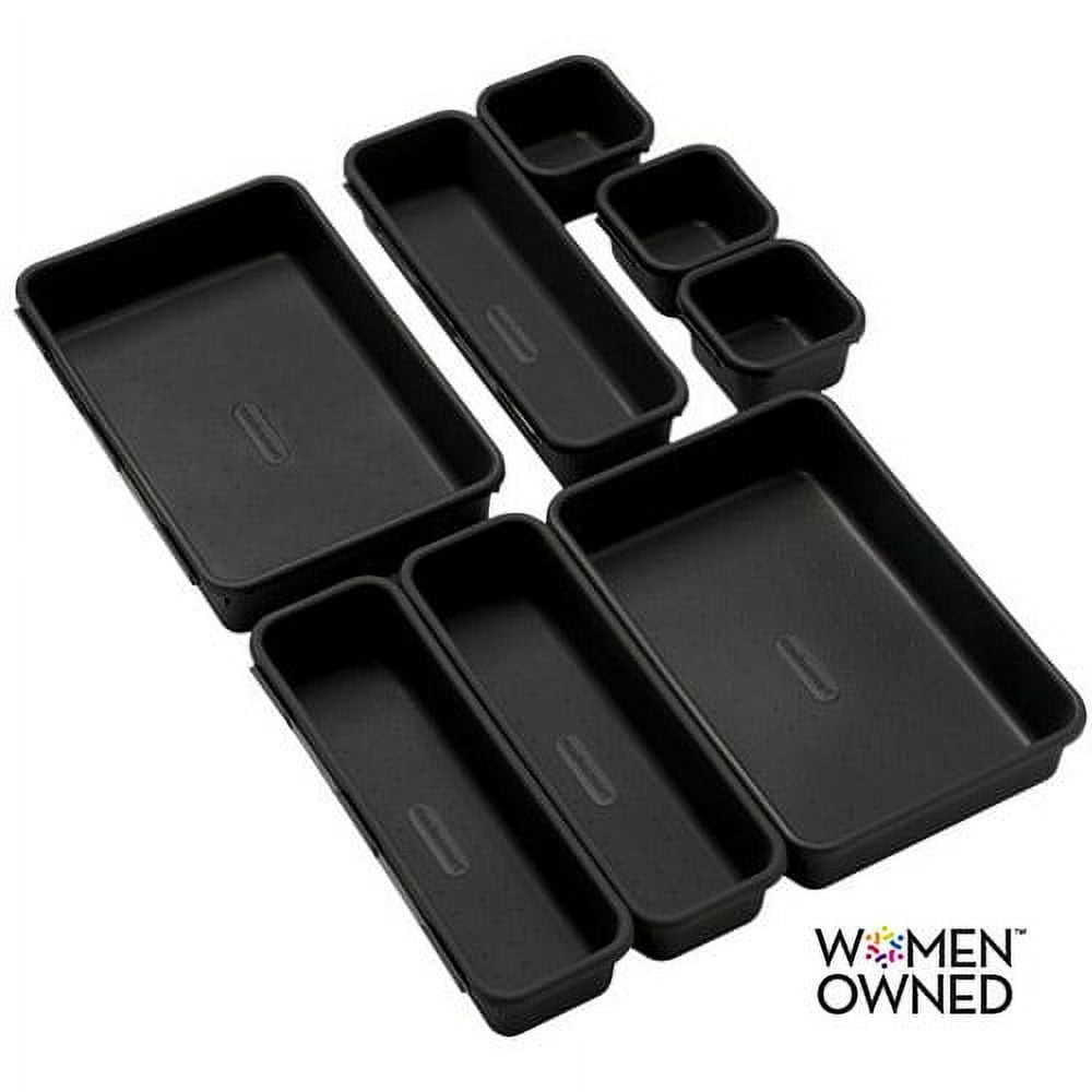 Madesmart 8 Piece Desk Drawer Organizer Bin Pack