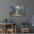 thumbnail image 4 of Luxe Metal Art 'Samarkand Uzbekistan Registan' by Pedro Gavidia, Metal Wall Art, 36"x24", 4 of 9