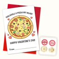 thumbnail image 1 of Tarjeta de felicitación Podagree You Stole a Pizza My Heart Vlt61, 1 of 8