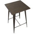 thumbnail image 2 of Table de bar industriel Oregon, de LumiSource, 2 of 6