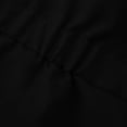 thumbnail image 6 of RYDCOT Women's Summer Faux Linen Short Overalls Casual Bib Overall Knee Length Rompers with Pockets Black, 6 of 7