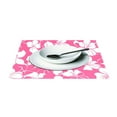 thumbnail image 3 of Ryvnso Placemats Set of 4 Elegant Flowers-r9 Dining Mats Heat-Resistant Non-Slip Washable Table Mat, 3 of 8