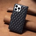 thumbnail image 6 of Feishell for iPhone 14 Pro Zipper Wallet Phone Case,for Women Men,Luxury PU Leather Cover with 9 Credit Card Slots Magnetic Clasp Flip Holder Protective Case with Wrist Strap,Black, 6 of 10