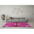 thumbnail image 3 of Ahgly Company Indoor Rectangle Medallion Pink Traditional Area Rugs, 7' x 9', 3 of 4