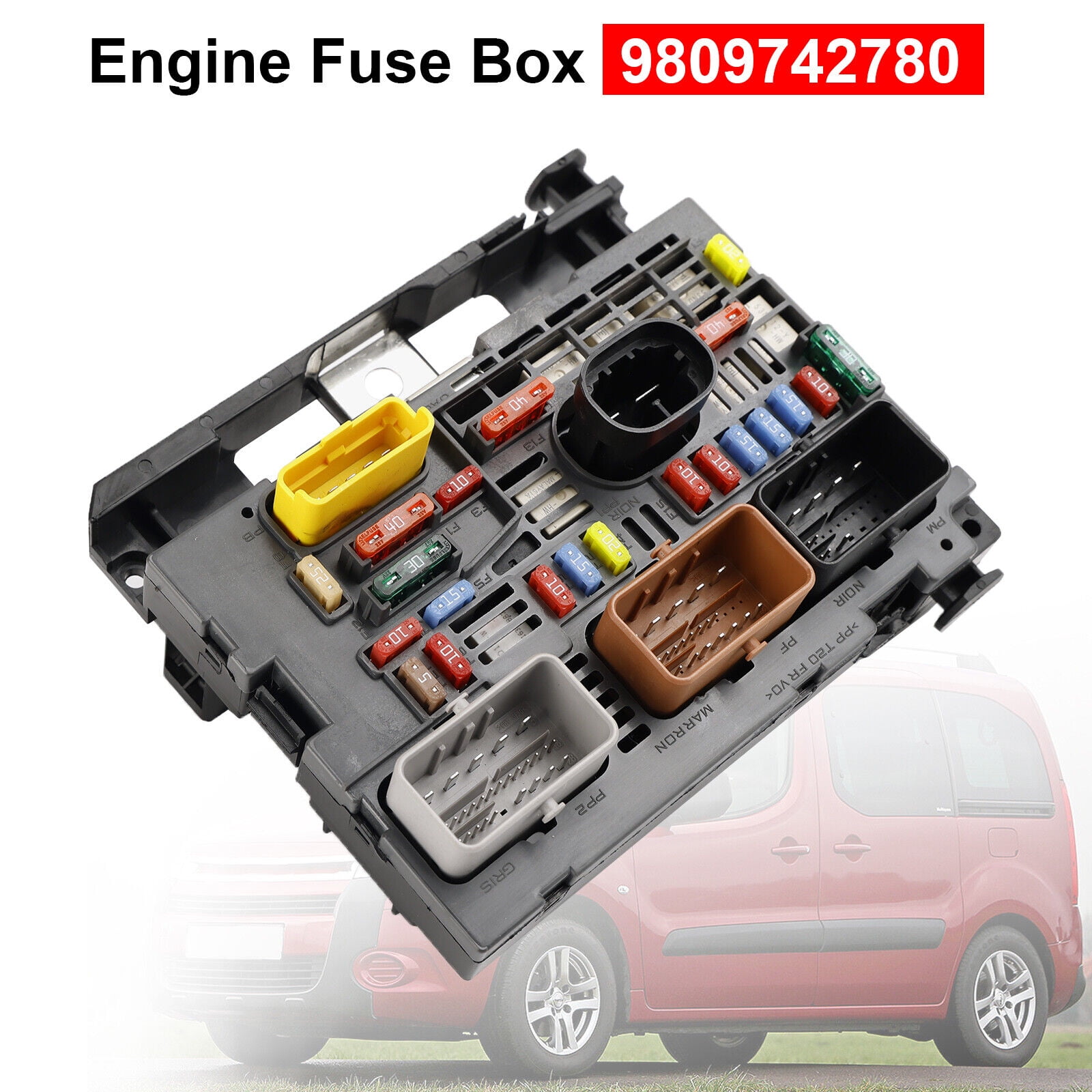 Fuse Box BSM 9809742780 For Citroen Berlingo C4 C8 Peugeot Fuse Box BSM 9809742780 For Citroen Berlingo C4 C8 Peugeot
