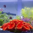 thumbnail image 4 of DOLITY Plantes Artificielles Réalistes en Corail Rochers Fournitures Fond Résine Rouge, 4 of 7