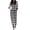 Black White Plaid, variant on Ekouaer Pajamas For Women Comfy Long Sleeve Jogger Set Lounge Pjs Set With Pockets polka dots