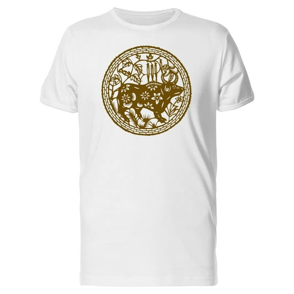Chinese Emblem With An Ox Tee Men's -Image by Shutterstock